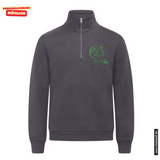 Clique MIAMI HALF ZIP - Erwachsene - Metal Grey - VFD e.V. - Bleibach