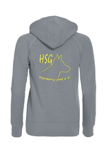 Clique Loris Sweatjacke Damen - HSG Nürnberger Land e.V. - Druck beidseitig