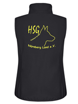 Clique CLASSIC SOFTSHELL VEST Damen - schwarz