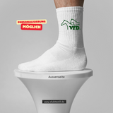 CT Tennissocken VFD e.V. - Landesverband Baden-Württemberg- weiß/weiß/grün