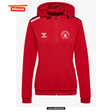Hummel Authentic Poly Zip Hoodie - rot - Damen - SV Mering e.V. - Handball