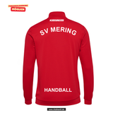Hummel Authentic Poly Zip Jacket - rot - Herren - SV Mering e.V. - Handball