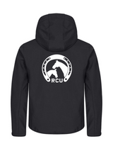 Clique CLASSIC SOFTSHELL HOODY - Herren - schwarz - Reitclub Ulrichshof e.V.