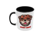 Tasse Tiertasse Hundetasse Mops mit Spruch "Must Have"