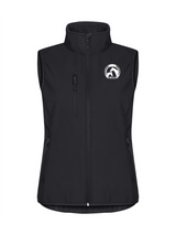 Clique CLASSIC SOFTSHELL VEST - Damen - schwarz - Reitclub Ulrichshof e.V.