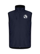 Clique CLASSIC SOFTSHELL VEST - Herren - blau - Reitclub Ulrichshof e.V.