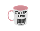 Tasse Sport oder Fan Tasse Fussball Fußballgott "Spielerfrau"