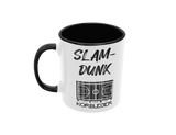 Tasse Sport oder Fan Tasse Basketball Korbleger "SlumDunk"