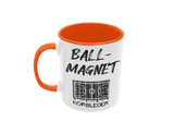 Tasse Sport oder Fan Tasse Basketball Korbleger "Ballmagnet"