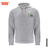 Clique BASIC-HOODY - Erwachsene - Grey Melange - VFD Marktgräflerland