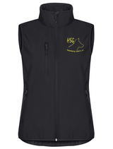 Clique CLASSIC SOFTSHELL VEST Damen - schwarz