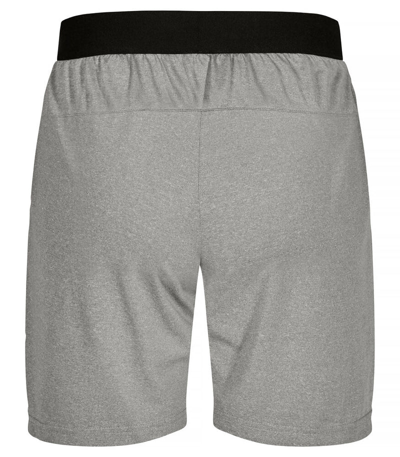 Clique BASIC ACTIVE SHORT - Unisex - graumeliert -  KK-Schützen Mering e.V.