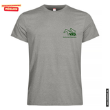 Clique Basic-T - Herren - Grey Melange - VFD e.V. - Marktgräflerland