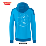 Erima CHANGE Kapuzensweat Damen - curacao/weiß - TSV Königsbrunn Turnen