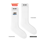 CT Tennissocken - weiß/bunt - Fdv Aichacher Doggenfreunde