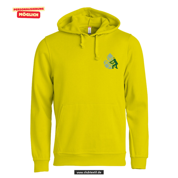 Clique BASIC Hoody - Unisex - gelb - V 1 - Feuerwehrverband Augsburg