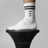 CT Tennissocken SV Mering e.V. - Abteilung Showtanz - weiß/weiß/schwarz