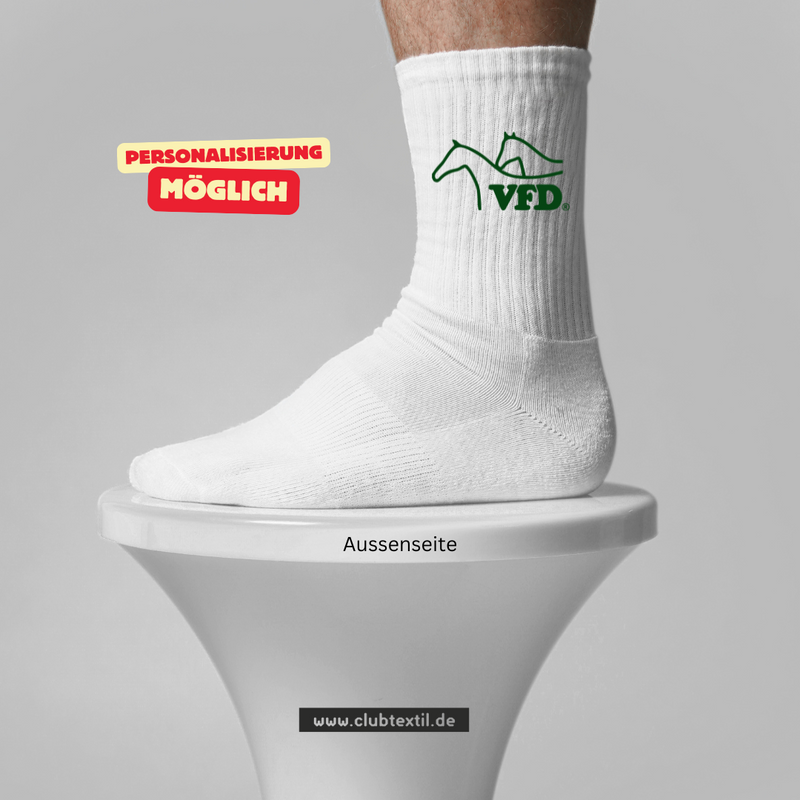 CT Tennissockender VFD e.V. - Landesverband Baden-Württemberg- weiß/weiß/grün