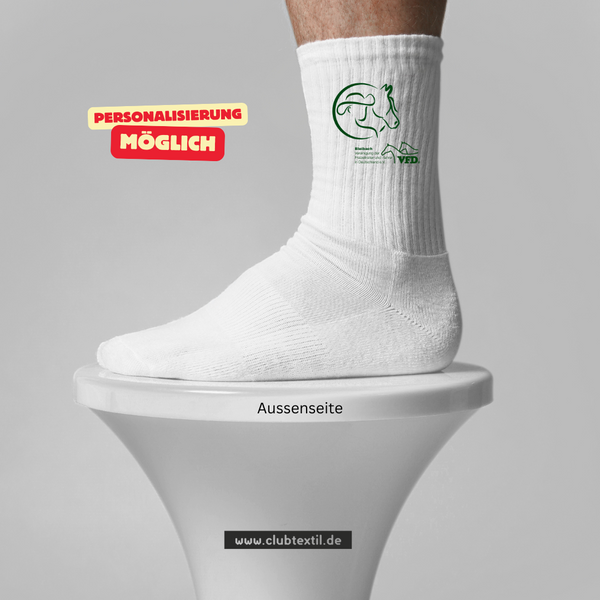 CT Tennissocken - VFD e.V. - Bleibach - weiß/weiß/grün