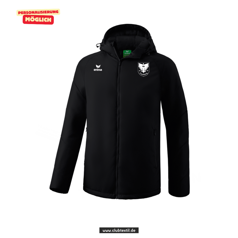 Erima TEAM WINTERJACKE Kinder- DJK Friedberg Schwarz