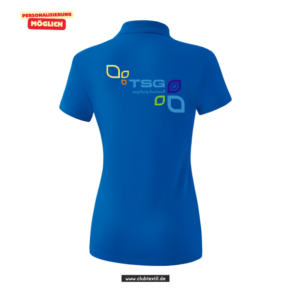 Erima TEAMSPORT Poloshirt - Damen - Blau - TSG Hochzoll