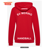 Hummel Authentic Poly Zip Hoodie - rot - Damen - SV Mering e.V. - Handball