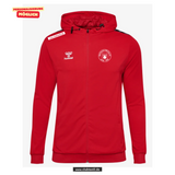Hummel Authentic Poly Zip Hoodie - rot - Herren - SV Mering e.V. - Handball
