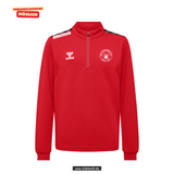 Hummel Authentic Poly Half Zip rot Kinder SV Mering Handball