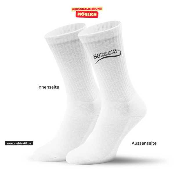 CT Tennissocken SG PaarEisbachtal - weiß/weiß/schwarz