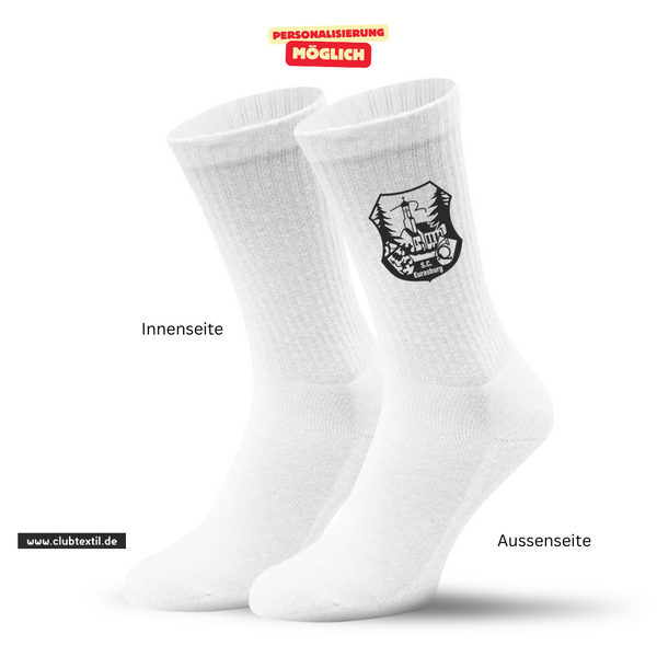 CT Tennissocken SG PaarEisbachtal SCE - weiß/weiß/schwarz