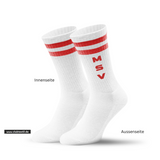 CT Tennissocken SV Mering e.V. - rot/weiß/rot