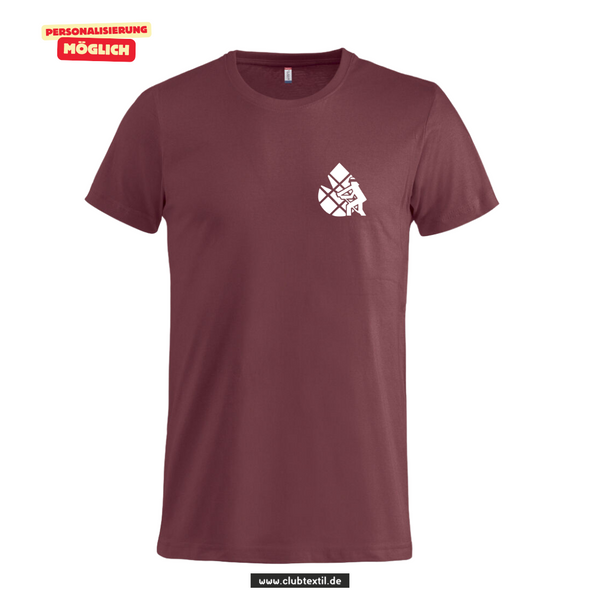 Clique BASIC-T Kinder - bordeaux - V 1 - Feuerwehrverband Augsburg