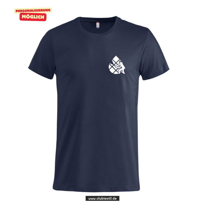 Clique BASIC-T Kinder - navy - V 1 - Feuerwehrverband Augsburg