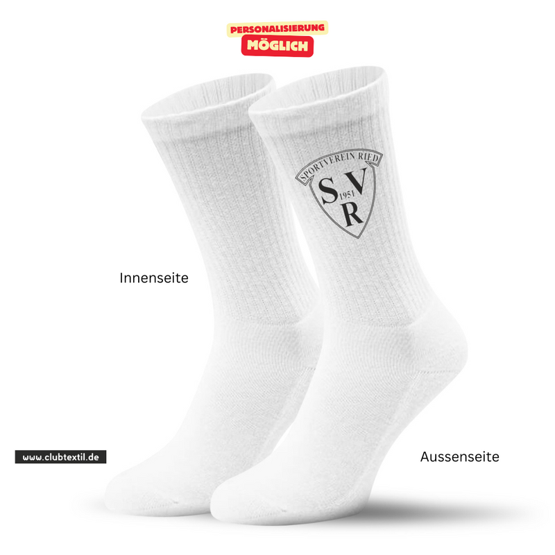 CT Tennissocken SG PaarEisbachtal SVR - weiß/weiß/schwarz