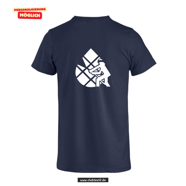 Clique BASIC-T Kinder - navy - V 2 - Feuerwehrverband Augsburg