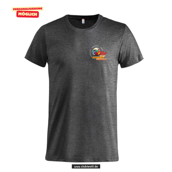 Clique BASIC-T Herren - antrazit- V 2 -  Feuerwehrverband Augsburg