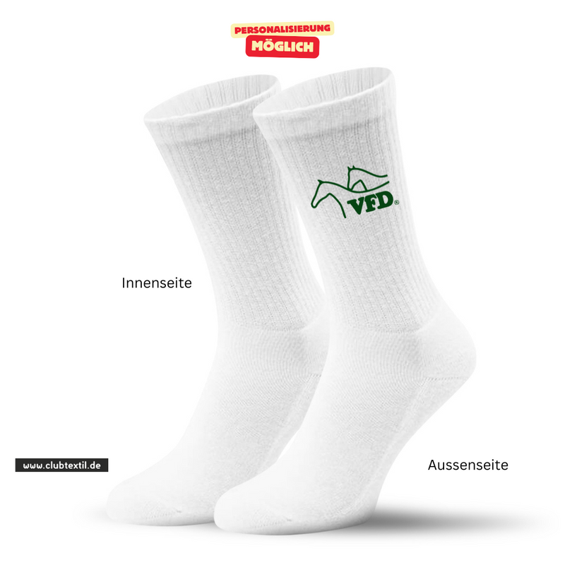 CT Tennissockender VFD e.V. - Landesverband Baden-Württemberg- weiß/weiß/grün