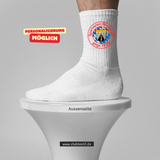 CT Tennissocken SV Mering e.V. - Abteilung Showtanz - weiß/weiß/rot