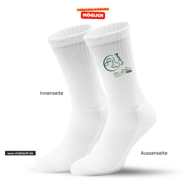 CT Tennissocken - VFD e.V. - Bleibach - weiß/weiß/grün