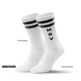 CT Tennissocken SV Mering e.V. - Abteilung Showtanz - weiß/weiß/schwarz