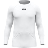 Jako Longsleeve lightweight Erwachsene weiß