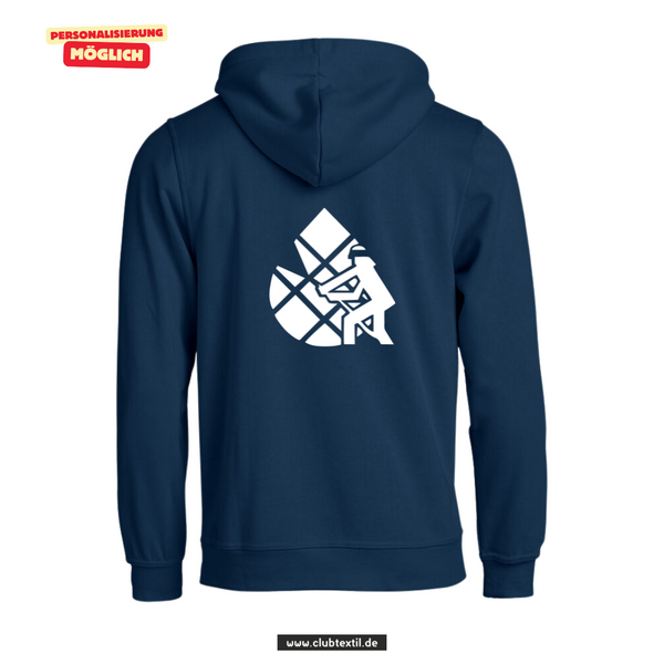 Clique BASIC Hoody - Unisex - navy - V 2 - Feuerwehrverband Augsburg