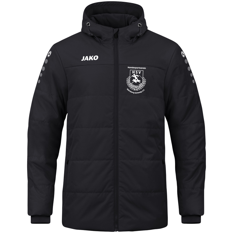 Jako TEAM Coachjacke mit Kapuze Unisex - HSV Nürnberg-Schwaig