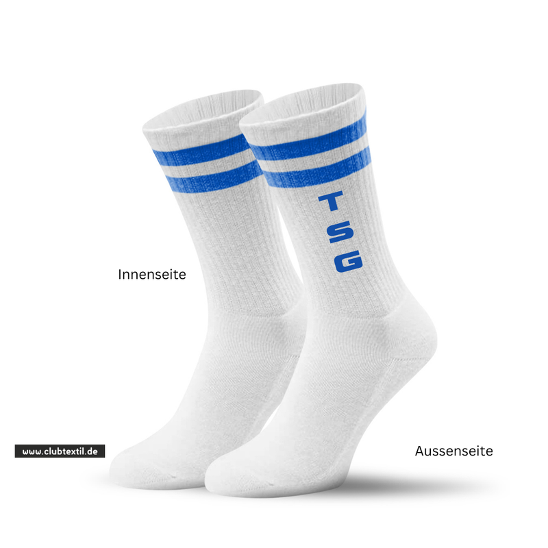 CT Tennissocken - TSG Hochzoll-Blau/weiß