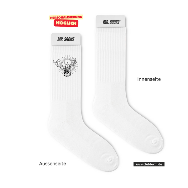 CT Tennissocken - SG Hubertus Oberschweinbach - weiß/weiß/schwarz