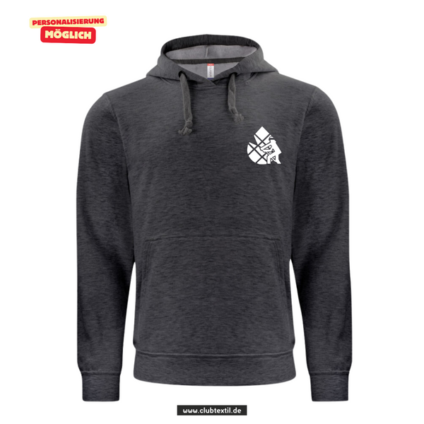 Clique BASIC Hoody - Unisex -antrazit - V 1 - Feuerwehrverband Augsburg