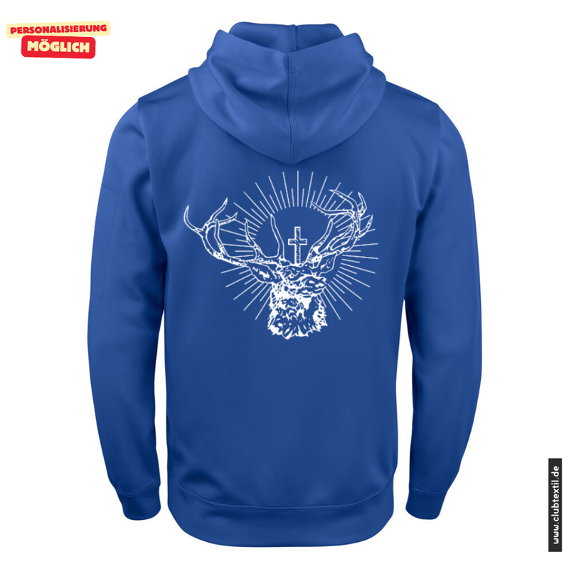 Clique BASIC-HOODY - Erwachsene - royal - SG Hubertus Oberschweinbach