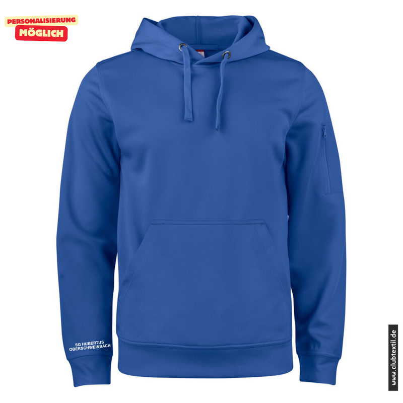 Clique BASIC-HOODY - Erwachsene - royal - SG Hubertus Oberschweinbach