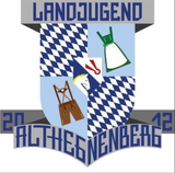 Daiber Schlauchschal - schwarzgrau meliert - Landjugend Althegnenberg e.V.