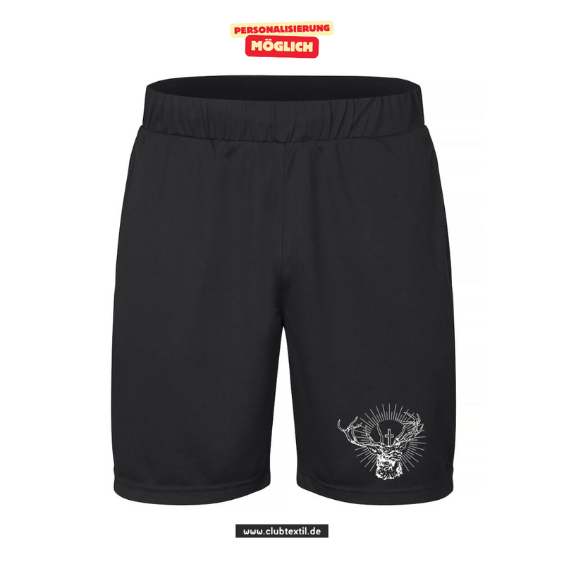 Clique BASIC ACTIVE SHORT - Unisex - schwarz - SG Hubertus Oberschweinbach